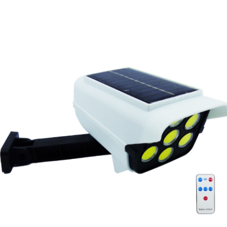 Foco Led Solar Tipo Cámara c/sensor de movimiento